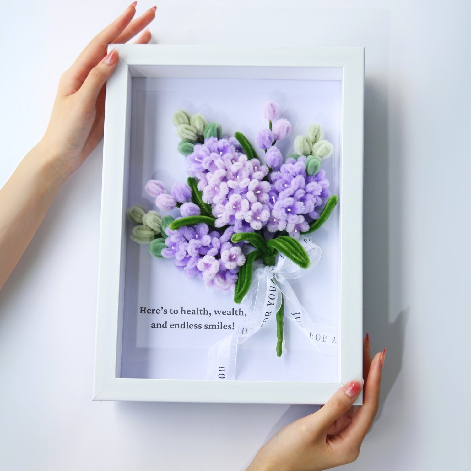lavender flower frame Serene Lavender Frame