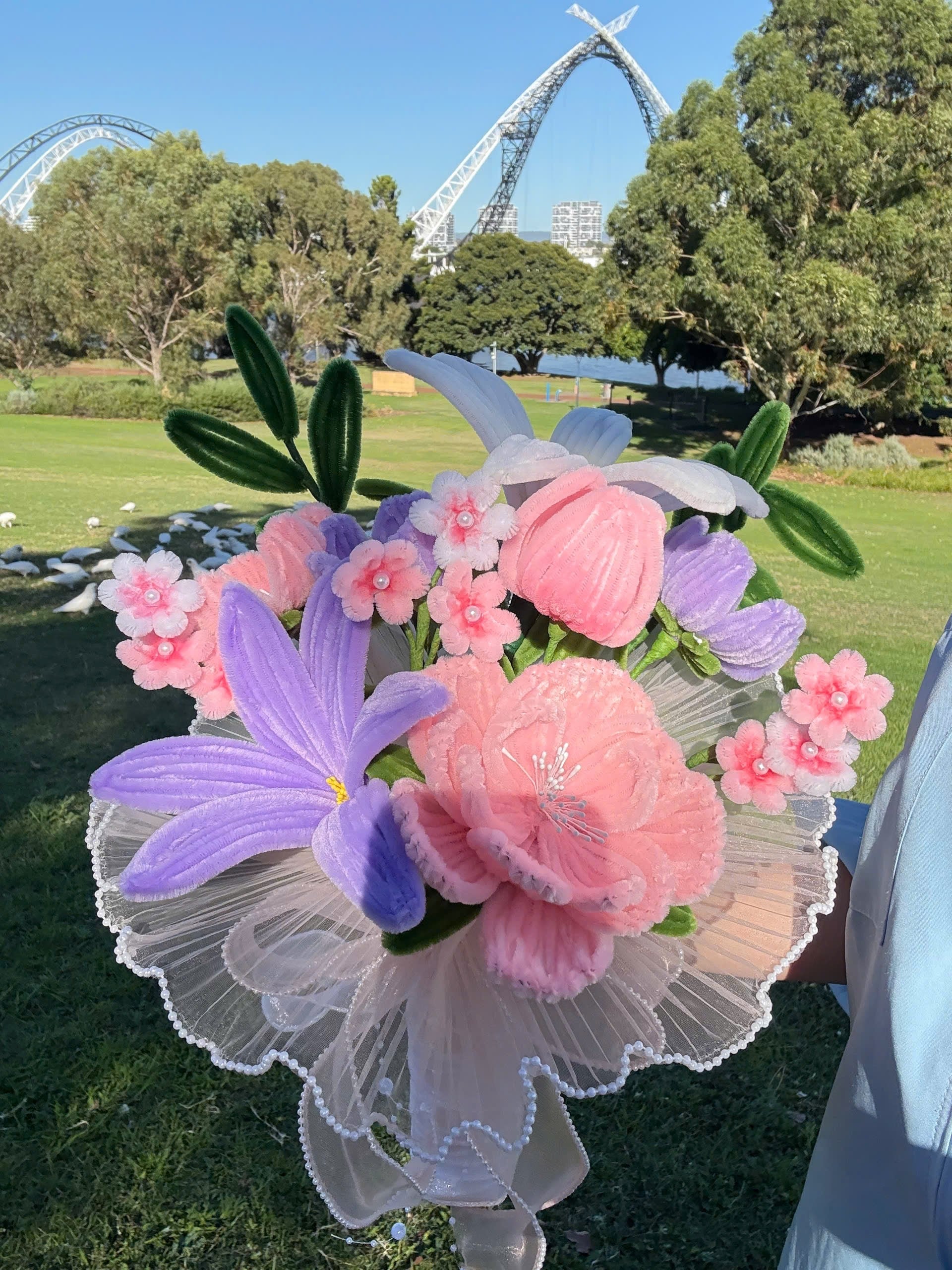 Everblush Bridal Bouquet