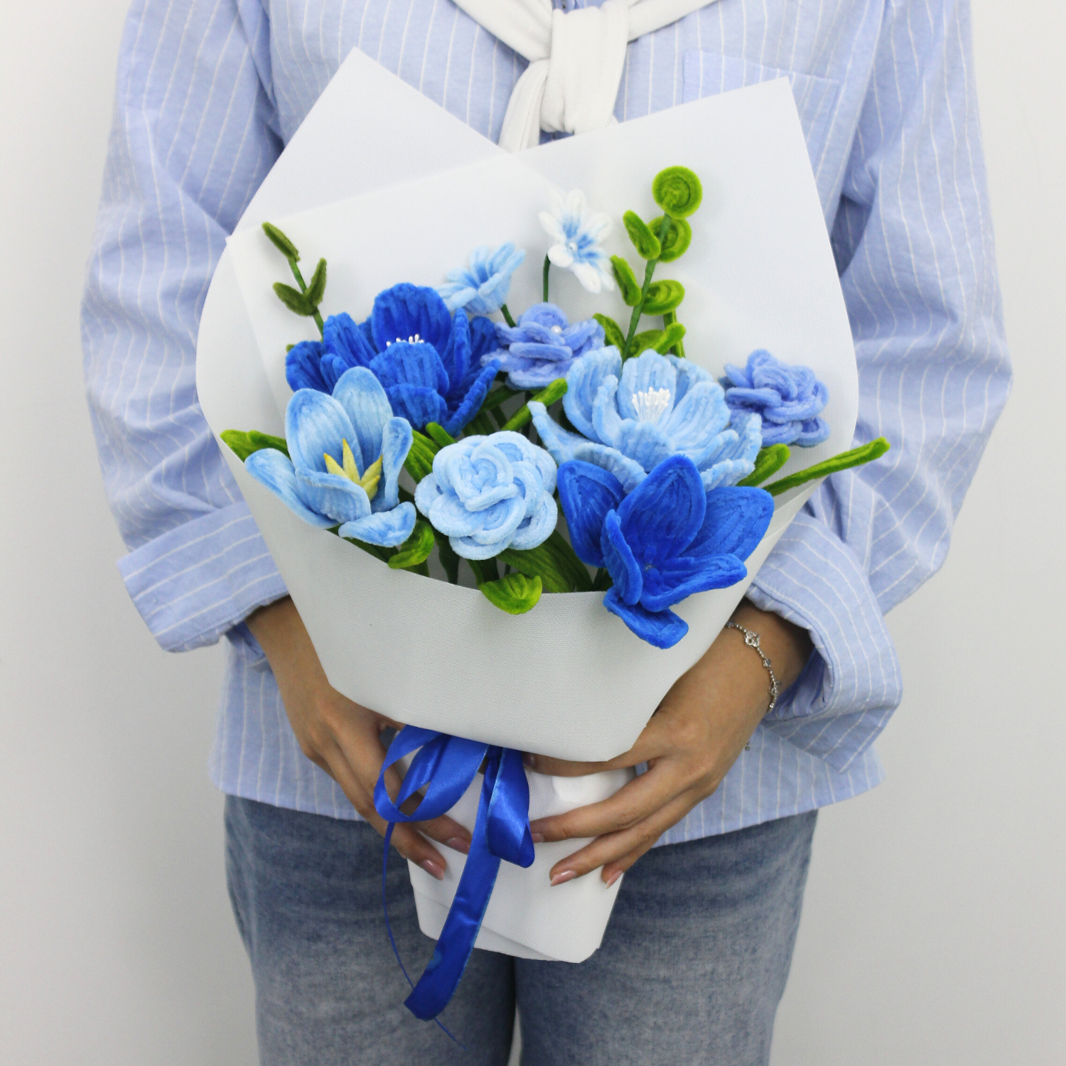 Blue Neige Bouquet (realistic ver.)