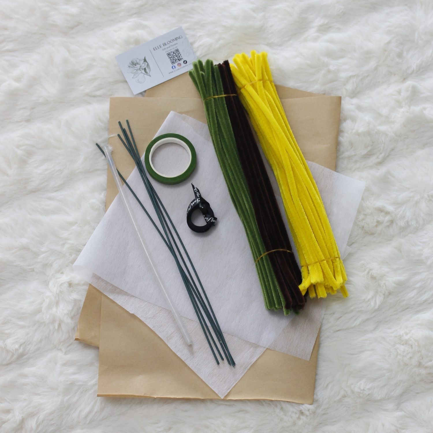 DIY Kit: Yellow Sunflower