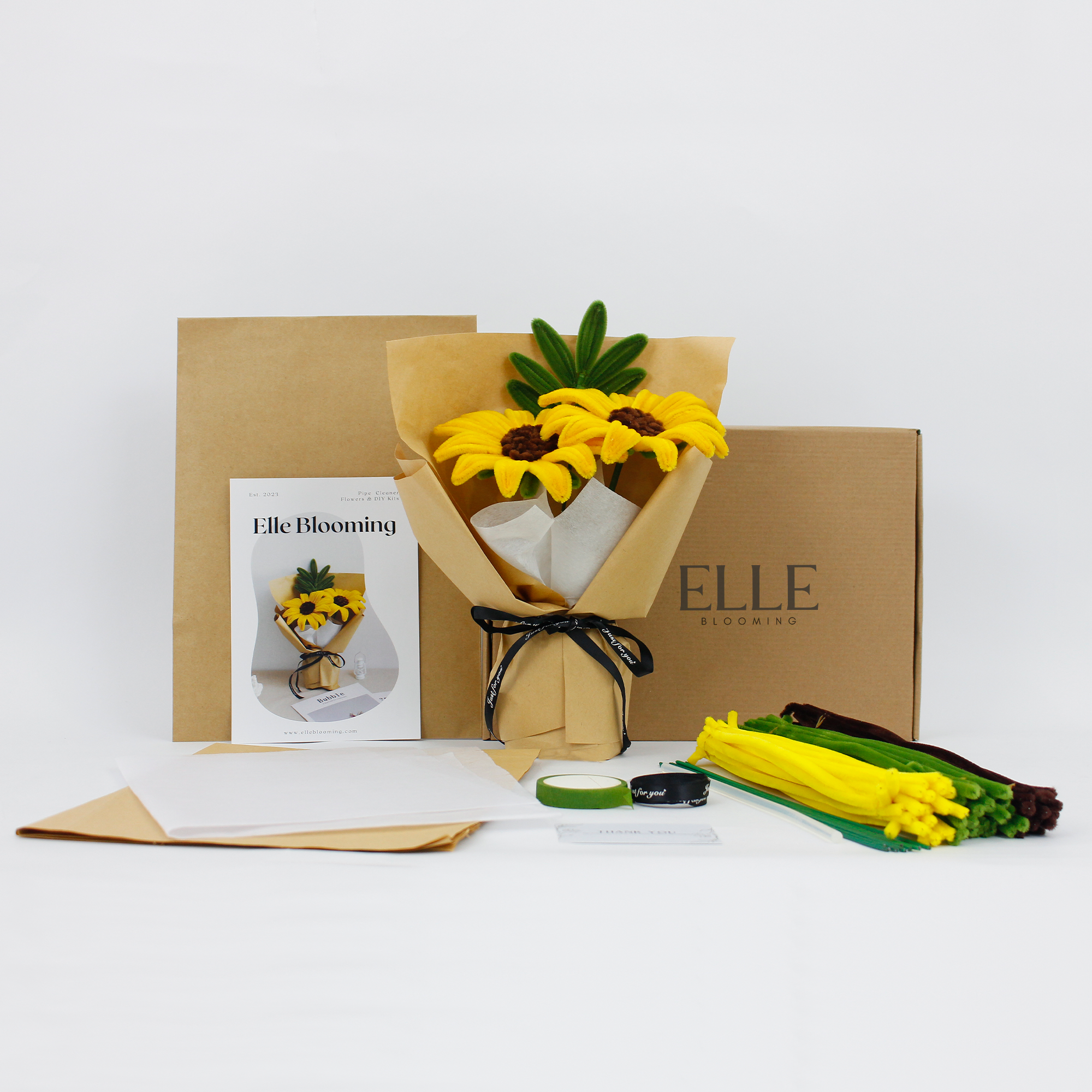DIY Kit: Yellow Sunflower