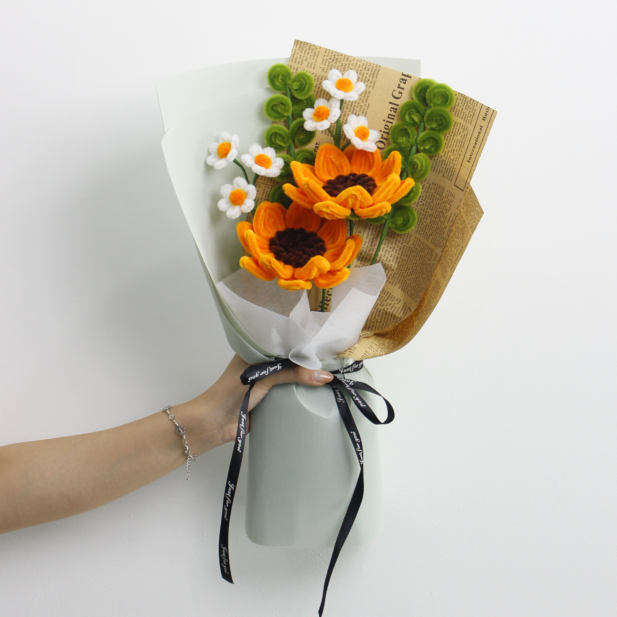 DIY Kit: Orange Sunflower