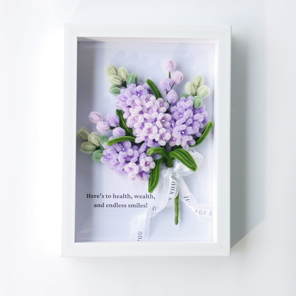 Serene Lavender Frame – Handcrafted Lavender Gift | Elle Blooming