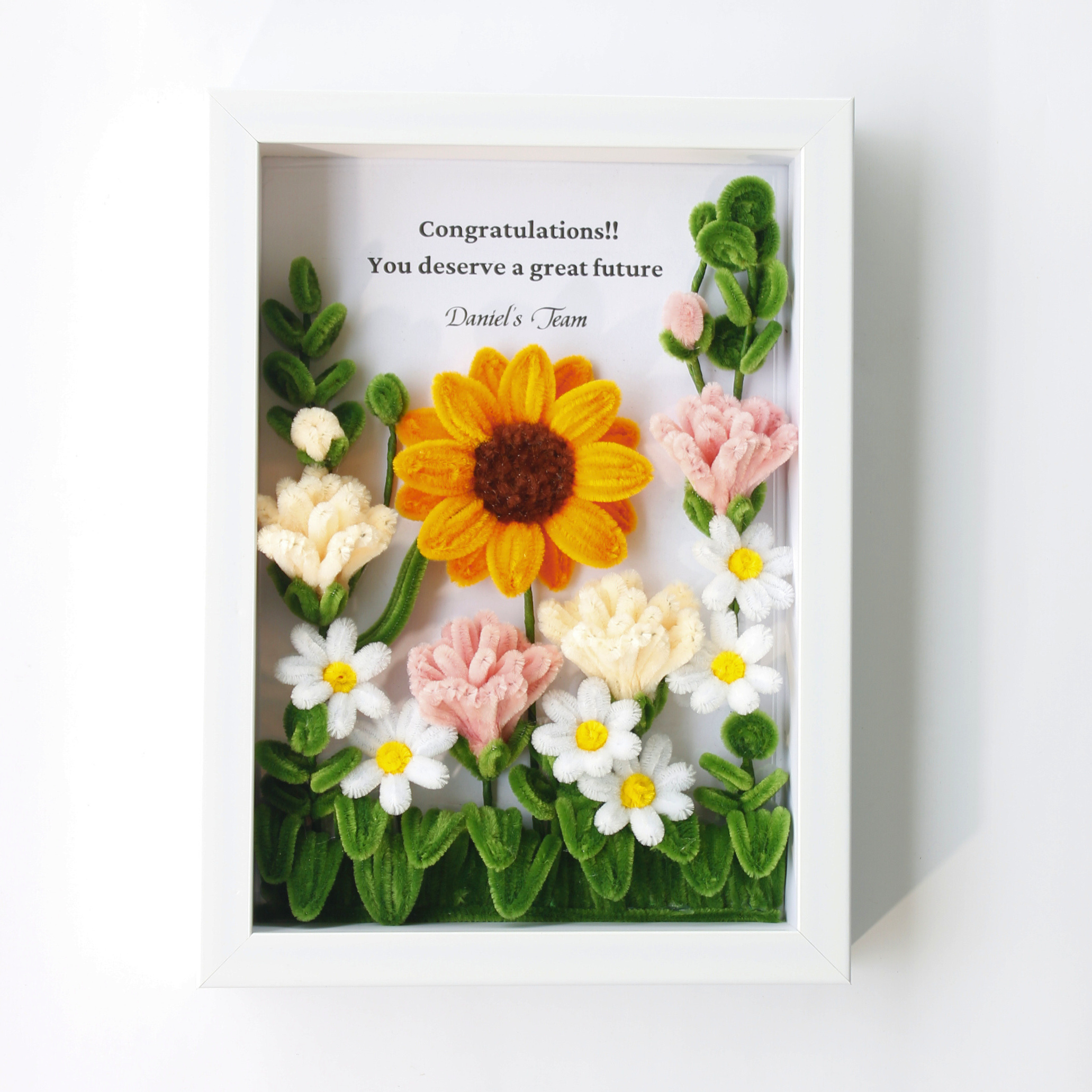 Cherish Sunflower Frame