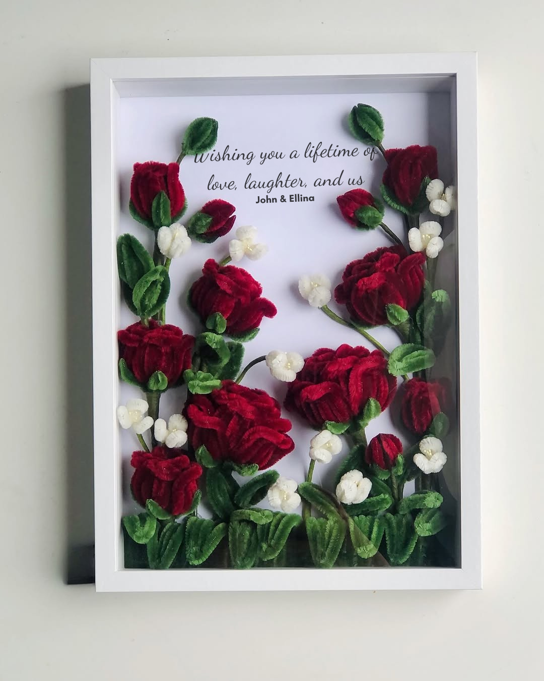 Romantic Roses Frame