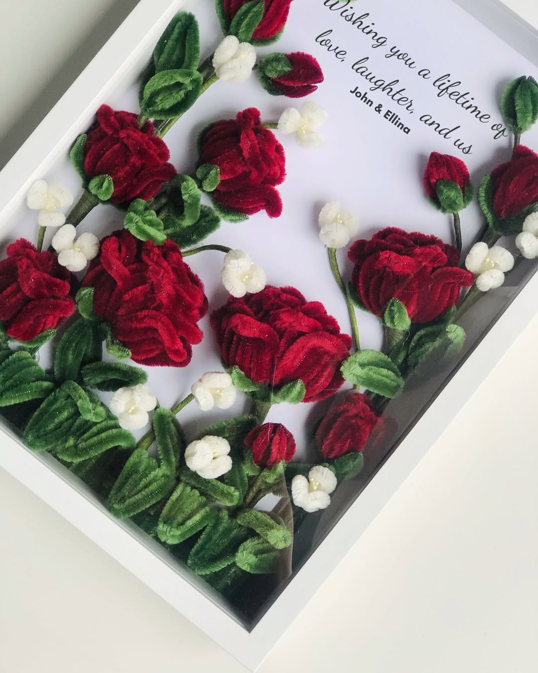 Romantic Roses Frame