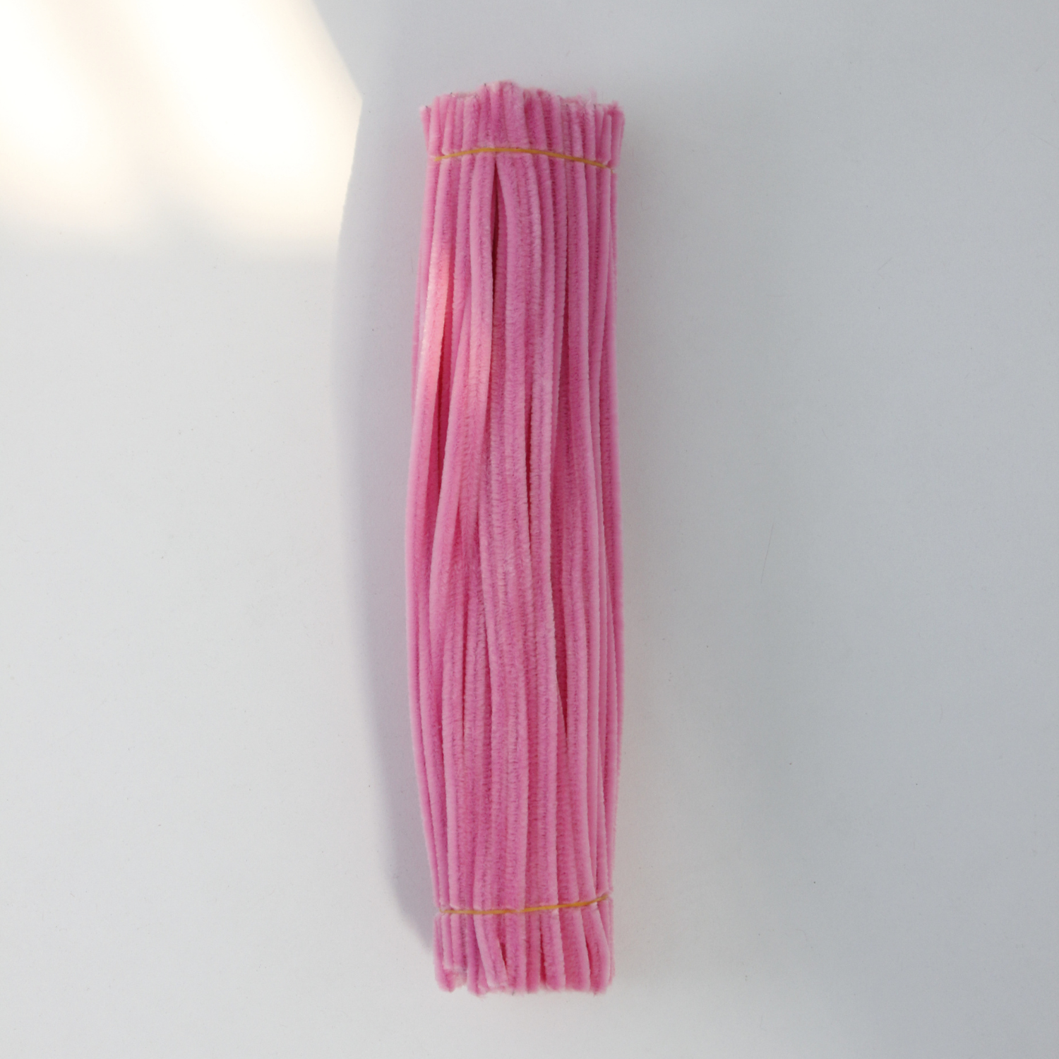 Bright Pink Pipe Cleaners