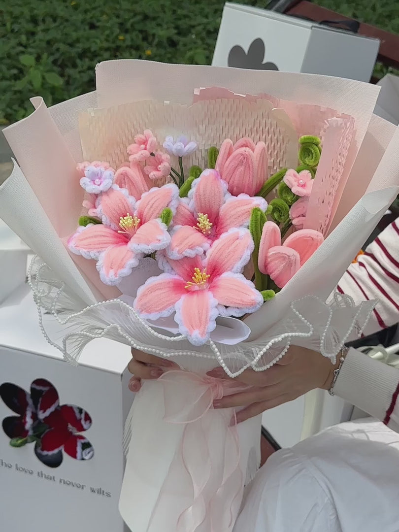 tiger lily flower bouquet Cherish Tiger Lilies